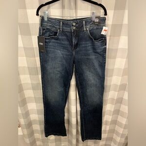 Silver Jeans Avery Curvy Fit High Rise Trousers 32 Waist 35L Boot Cut Women's